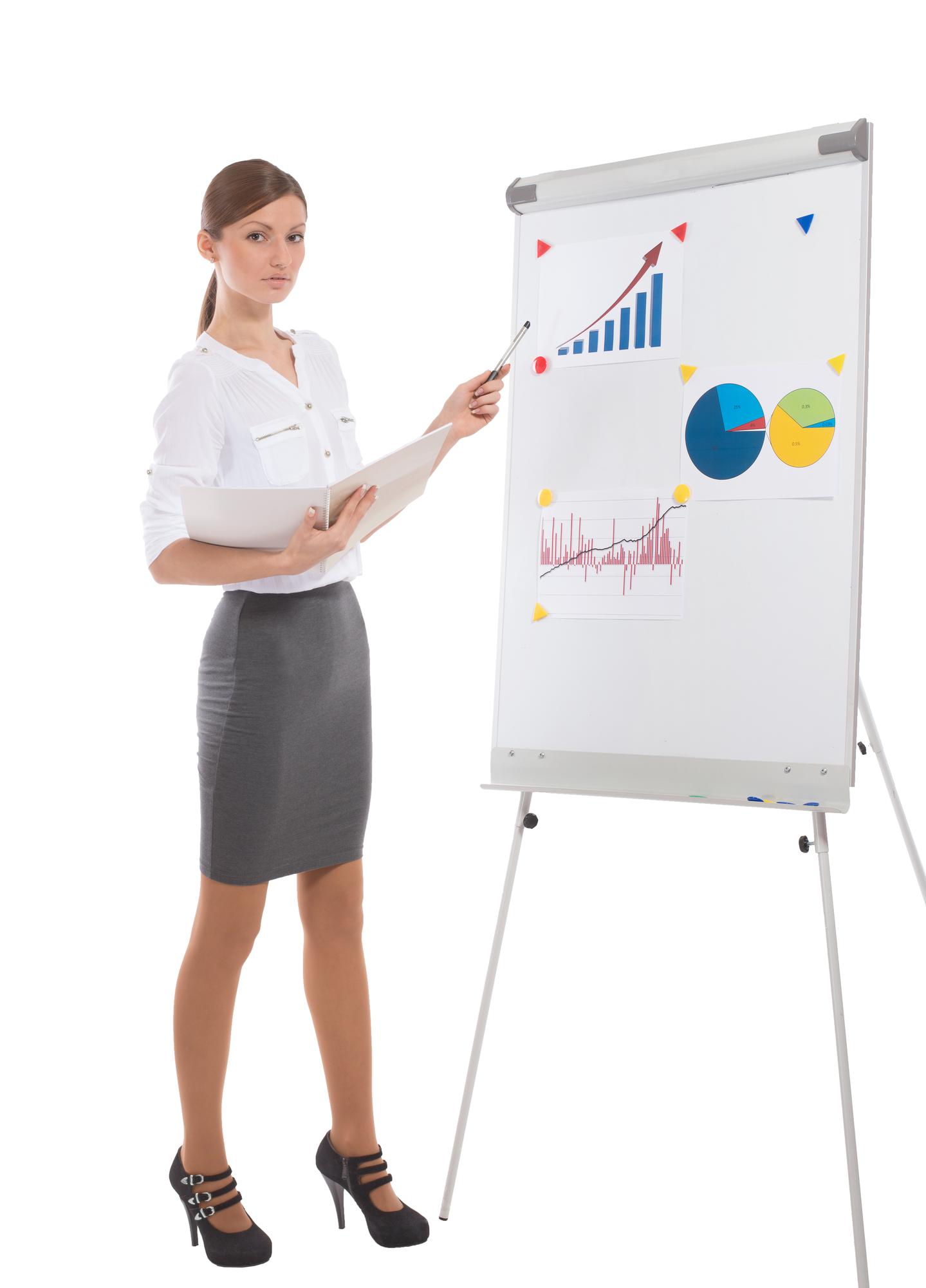 Workshop-Notizen auf Flipchart